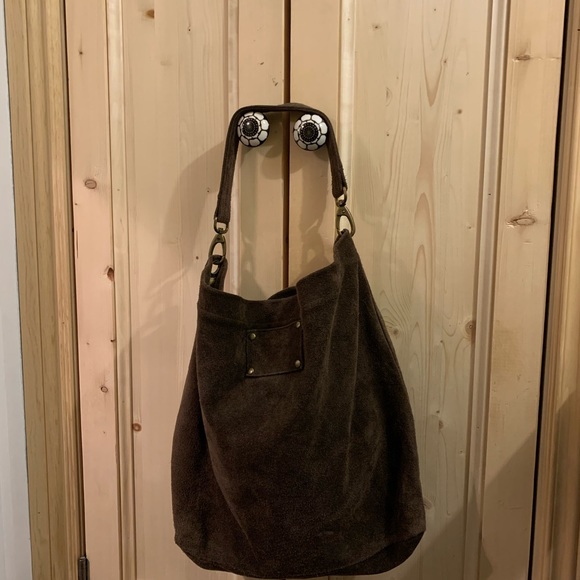 Vintage genuine suede bag🕶☮️ - Picture 6 of 7
